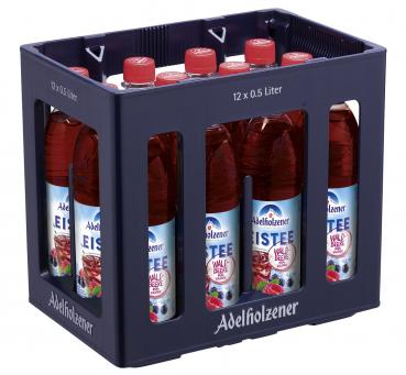 Adelholzener Eistee Waldbeere  - Kiste 12x 0,5 Ltr.