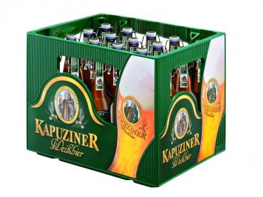 Kapuziner Weißbier-Hefe  - Kiste 20x 0,5 Ltr.