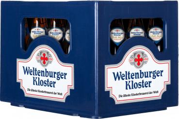 Weltenburger Kloster Hefe Weissbier Alkoholfrei  - Kiste 20x 0,5 Ltr.