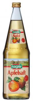 Nagler Apfelsaft klar  - Flasche 1x 1 Ltr.