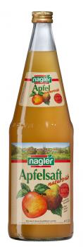 Nagler Apfelsaft naturtrüb  - Flasche 1x 1 Ltr.