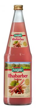 Nagler Rhabarber Nektar  - Flasche 1x 1 Ltr.