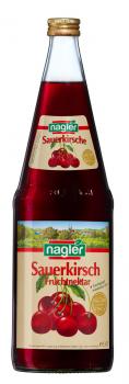 Nagler Sauerkirsch Nektar  - Flasche 1x 1 Ltr.