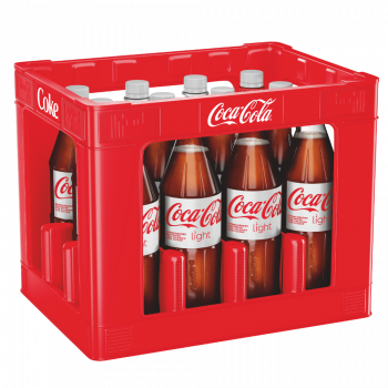 Coca Cola Light - Kiste 12x 1 Ltr. 