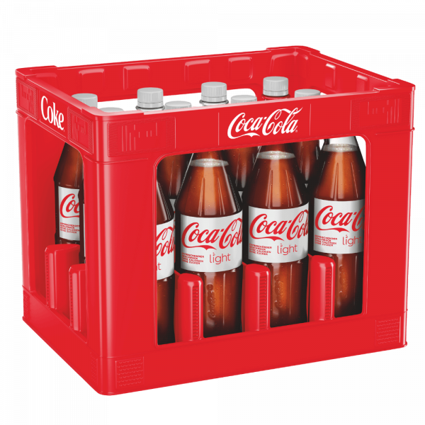 Coca Cola Light - Kiste 12x 1 Ltr. 